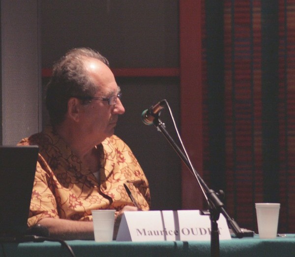 Maurice Oudet, à l'AG de l'AFDI de Vendée (avril 2011)